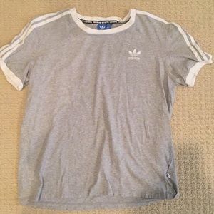 Adidas stripe shirt